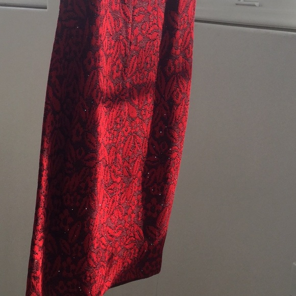 St John Knit sparkling Red Dress - Picture 11 of 14
